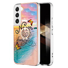 Coque Silicone Motif Fantaisie Souple Couleur Unie Etui Housse Y15B pour Samsung Galaxy S24 Plus 5G Colorful