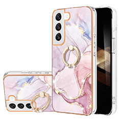 Coque Silicone Motif Fantaisie Souple Couleur Unie Etui Housse Y16B pour Samsung Galaxy S24 5G Rose