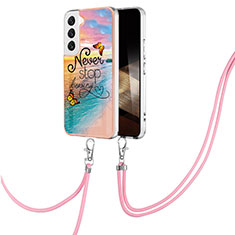 Coque Silicone Motif Fantaisie Souple Couleur Unie Etui Housse Y20B pour Samsung Galaxy S25 5G Colorful