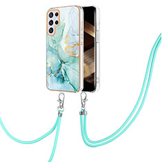 Coque Silicone Motif Fantaisie Souple Couleur Unie Etui Housse Y21B pour Samsung Galaxy S24 Ultra 5G Vert