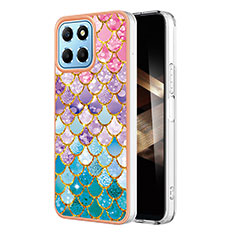 Coque Silicone Motif Fantaisie Souple Couleur Unie Etui Housse YB3 pour Huawei Honor X8b Colorful