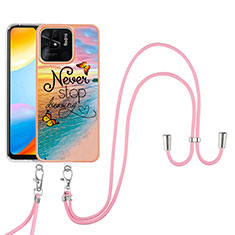 Coque Silicone Motif Fantaisie Souple Couleur Unie Etui Housse YB3 pour Xiaomi Redmi 10 Power Mixte