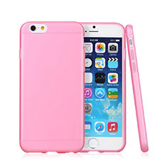 Coque Silicone Souple Mat pour Apple iPhone 6 Plus Rose