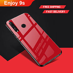 Coque Silicone Souple Miroir pour Huawei P Smart+ Plus (2019) Rouge