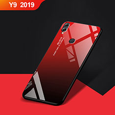 Coque Silicone Souple Miroir pour Huawei Y9 (2019) Rouge
