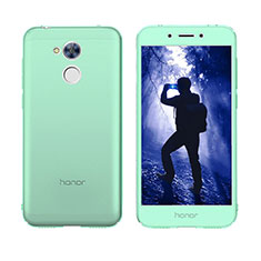 Coque Transparente Integrale Silicone Souple Avant et Arriere Housse Etui pour Huawei Honor 6A Vert