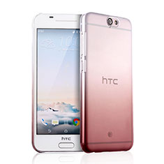 Coque Transparente Rigide Degrade pour HTC One A9 Rose