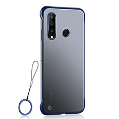 Coque Ultra Fine Plastique Rigide Etui Housse Transparente H05 pour Huawei Nova 4e Bleu