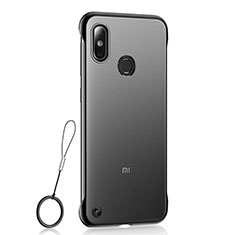 Coque Ultra Fine Plastique Rigide Etui Housse Transparente U01 pour Xiaomi Mi 8 Noir