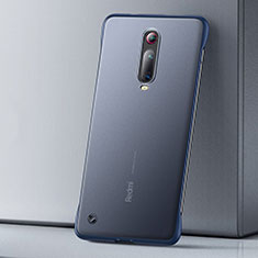 Coque Ultra Fine Plastique Rigide Etui Housse Transparente U01 pour Xiaomi Mi 9T Pro Bleu