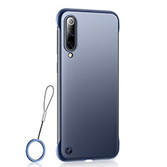 Coque Ultra Fine Plastique Rigide Etui Housse Transparente U01 pour Xiaomi Mi A3 Bleu