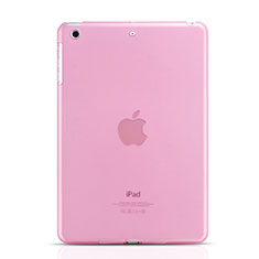 Coque Ultra Fine Plastique Rigide Transparente pour Apple iPad Mini 3 Rose