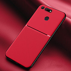 Coque Ultra Fine Silicone Souple 360 Degres Housse Etui C01 pour Huawei Honor View 20 Rouge