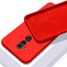 Coque Ultra Fine Silicone Souple 360 Degres Housse Etui C01 pour Huawei Mate 20 Lite Rouge