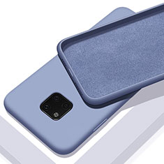 Coque Ultra Fine Silicone Souple 360 Degres Housse Etui C01 pour Huawei Mate 20 Pro Gris