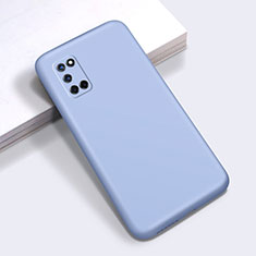 Coque Ultra Fine Silicone Souple 360 Degres Housse Etui C01 pour Oppo A72 Bleu Ciel