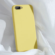 Coque Ultra Fine Silicone Souple 360 Degres Housse Etui C01 pour Oppo R17 Neo Jaune