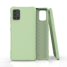 Coque Ultra Fine Silicone Souple 360 Degres Housse Etui C01 pour Samsung Galaxy A51 5G Vert