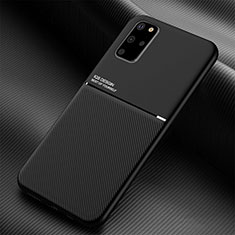 Coque Ultra Fine Silicone Souple 360 Degres Housse Etui C01 pour Samsung Galaxy S20 Plus Noir
