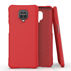 Coque Ultra Fine Silicone Souple 360 Degres Housse Etui C01 pour Xiaomi Poco M2 Pro Rouge