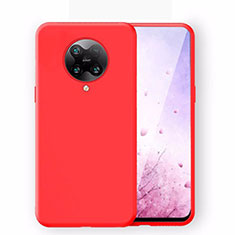 Coque Ultra Fine Silicone Souple 360 Degres Housse Etui C01 pour Xiaomi Redmi K30 Pro 5G Rouge