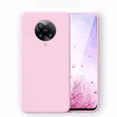 Coque Ultra Fine Silicone Souple 360 Degres Housse Etui C01 pour Xiaomi Redmi K30 Pro Zoom Rose