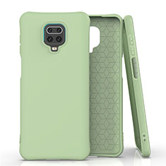 Coque Ultra Fine Silicone Souple 360 Degres Housse Etui C01 pour Xiaomi Redmi Note 9 Pro Vert