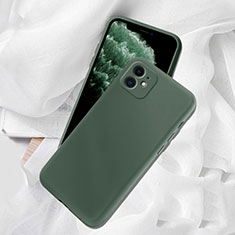 Coque Ultra Fine Silicone Souple 360 Degres Housse Etui C02 pour Apple iPhone 11 Vert