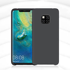 Coque Ultra Fine Silicone Souple 360 Degres Housse Etui C02 pour Huawei Mate 20 Pro Noir