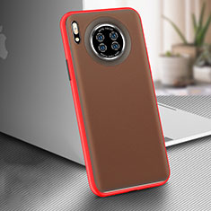 Coque Ultra Fine Silicone Souple 360 Degres Housse Etui C02 pour Huawei Mate 30 Pro 5G Rouge