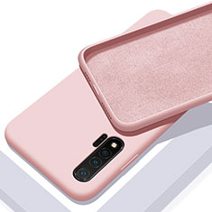 Coque Ultra Fine Silicone Souple 360 Degres Housse Etui C02 pour Huawei Nova 6 5G Rose