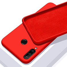 Coque Ultra Fine Silicone Souple 360 Degres Housse Etui C02 pour Huawei P30 Lite Rouge