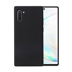 Coque Ultra Fine Silicone Souple 360 Degres Housse Etui C02 pour Samsung Galaxy Note 10 5G Noir