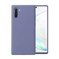 Coque Ultra Fine Silicone Souple 360 Degres Housse Etui C02 pour Samsung Galaxy Note 10 5G Violet