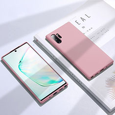 Coque Ultra Fine Silicone Souple 360 Degres Housse Etui C02 pour Samsung Galaxy Note 10 Plus 5G Rose