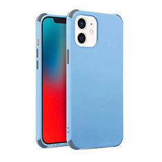 Coque Ultra Fine Silicone Souple 360 Degres Housse Etui C03 pour Apple iPhone 12 Bleu Ciel