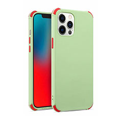 Coque Ultra Fine Silicone Souple 360 Degres Housse Etui C03 pour Apple iPhone 12 Pro Max Pastel Vert