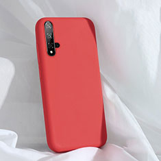 Coque Ultra Fine Silicone Souple 360 Degres Housse Etui C03 pour Huawei Nova 5 Rouge