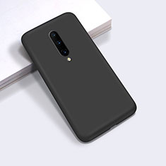 Coque Ultra Fine Silicone Souple 360 Degres Housse Etui C03 pour OnePlus 8 Noir
