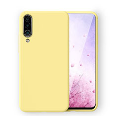 Coque Ultra Fine Silicone Souple 360 Degres Housse Etui C03 pour Samsung Galaxy A90 5G Jaune