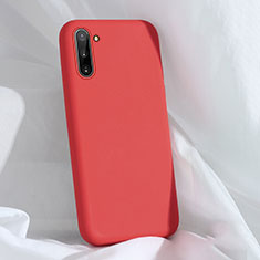 Coque Ultra Fine Silicone Souple 360 Degres Housse Etui C03 pour Samsung Galaxy Note 10 Rouge