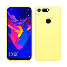 Coque Ultra Fine Silicone Souple 360 Degres Housse Etui C04 pour Huawei Honor View 20 Jaune