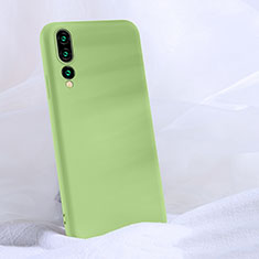 Coque Ultra Fine Silicone Souple 360 Degres Housse Etui C04 pour Huawei P20 Pro Vert