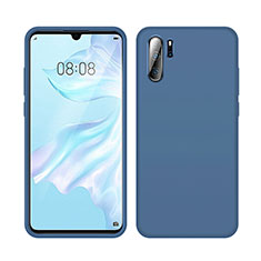 Coque Ultra Fine Silicone Souple 360 Degres Housse Etui C04 pour Huawei P30 Pro New Edition Bleu