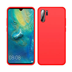 Coque Ultra Fine Silicone Souple 360 Degres Housse Etui C04 pour Huawei P30 Pro Rouge