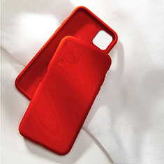 Coque Ultra Fine Silicone Souple 360 Degres Housse Etui C04 pour Huawei P40 Lite Rouge