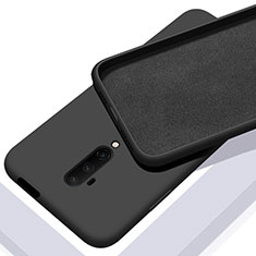 Coque Ultra Fine Silicone Souple 360 Degres Housse Etui C04 pour OnePlus 7T Pro Noir