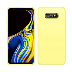 Coque Ultra Fine Silicone Souple 360 Degres Housse Etui C04 pour Samsung Galaxy S10e Jaune