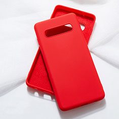 Coque Ultra Fine Silicone Souple 360 Degres Housse Etui C05 pour Samsung Galaxy S10 5G Rouge