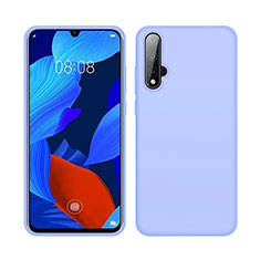 Coque Ultra Fine Silicone Souple 360 Degres Housse Etui C06 pour Huawei Nova 5 Bleu Ciel